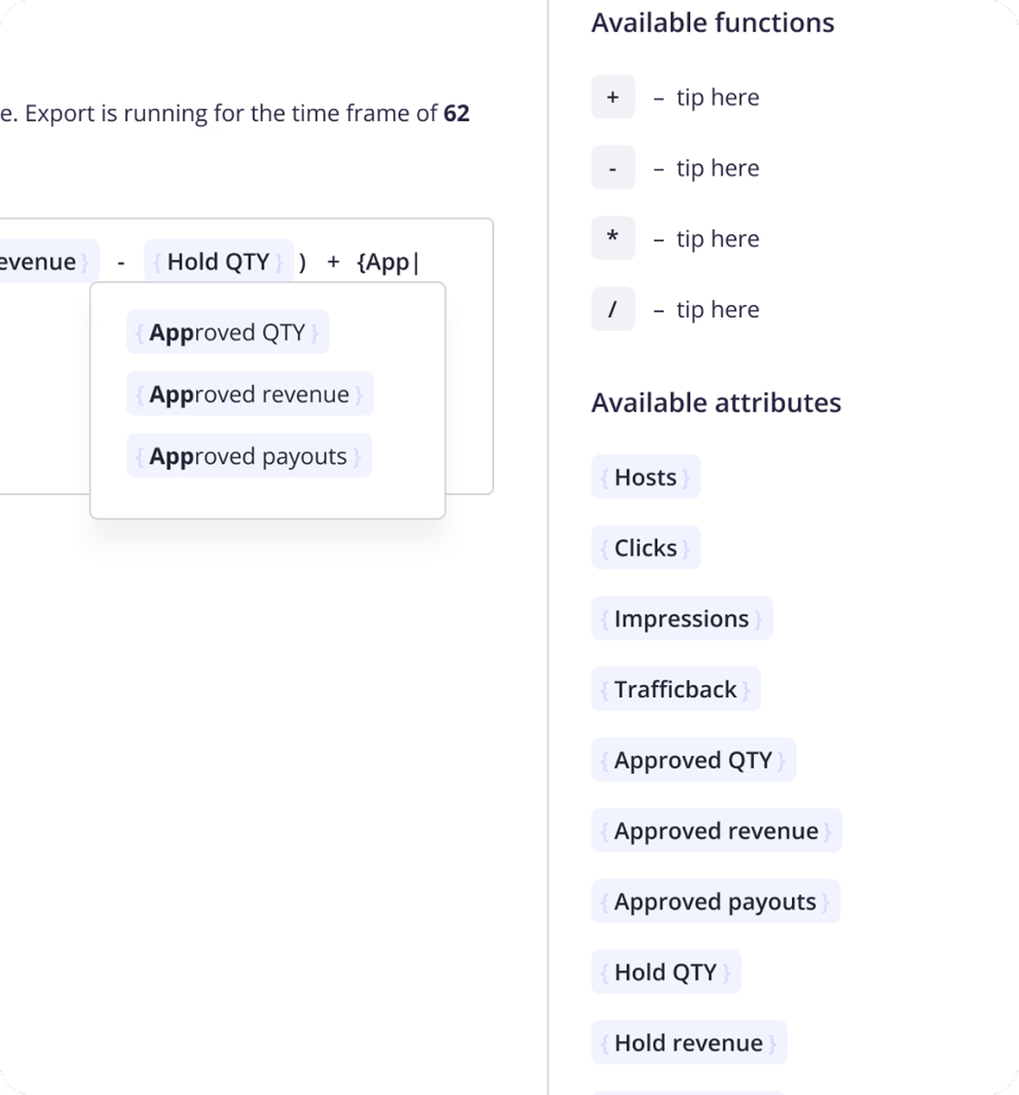 Affise screen 2