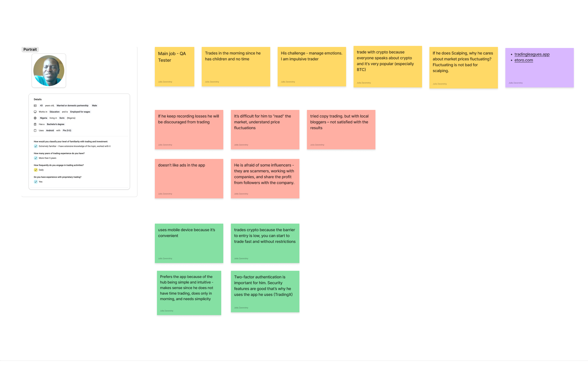 Interview insights analysis