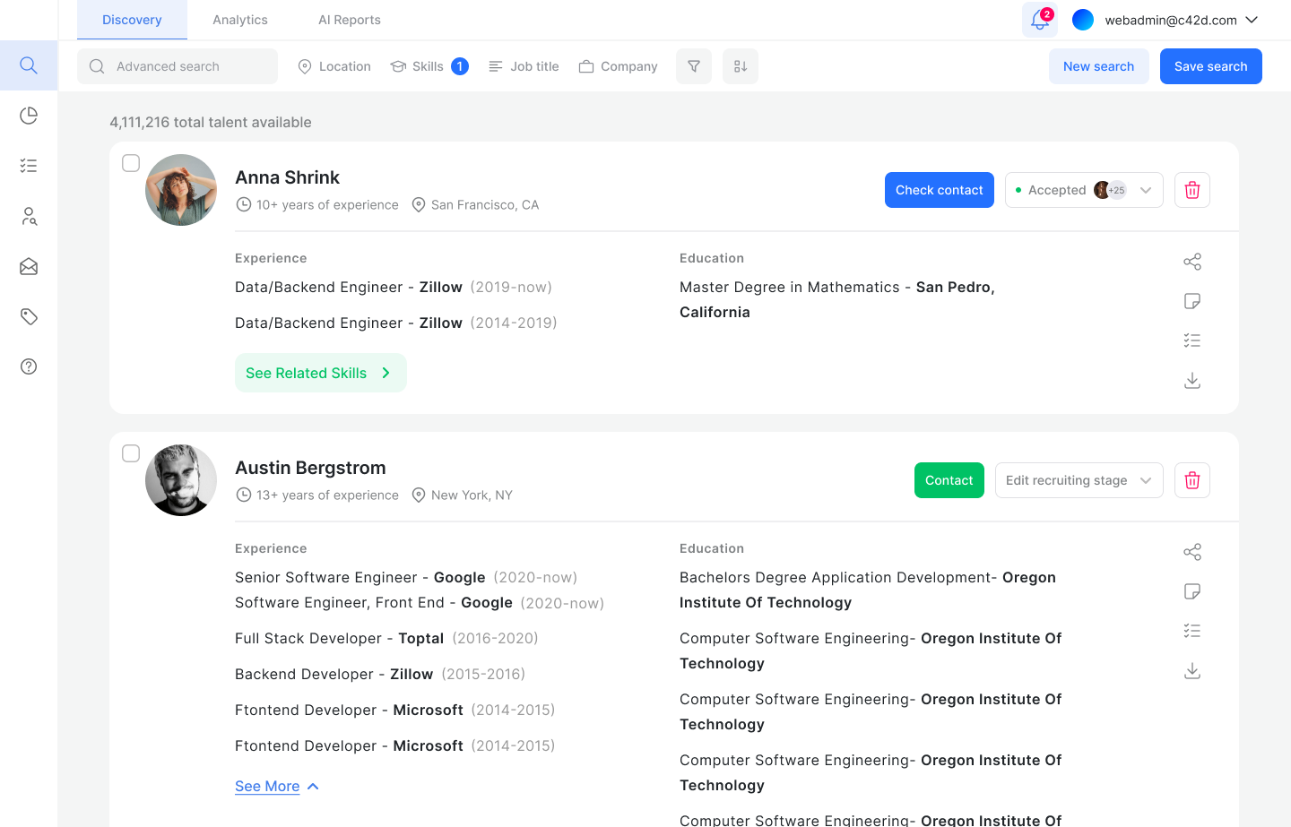 Data visualization design