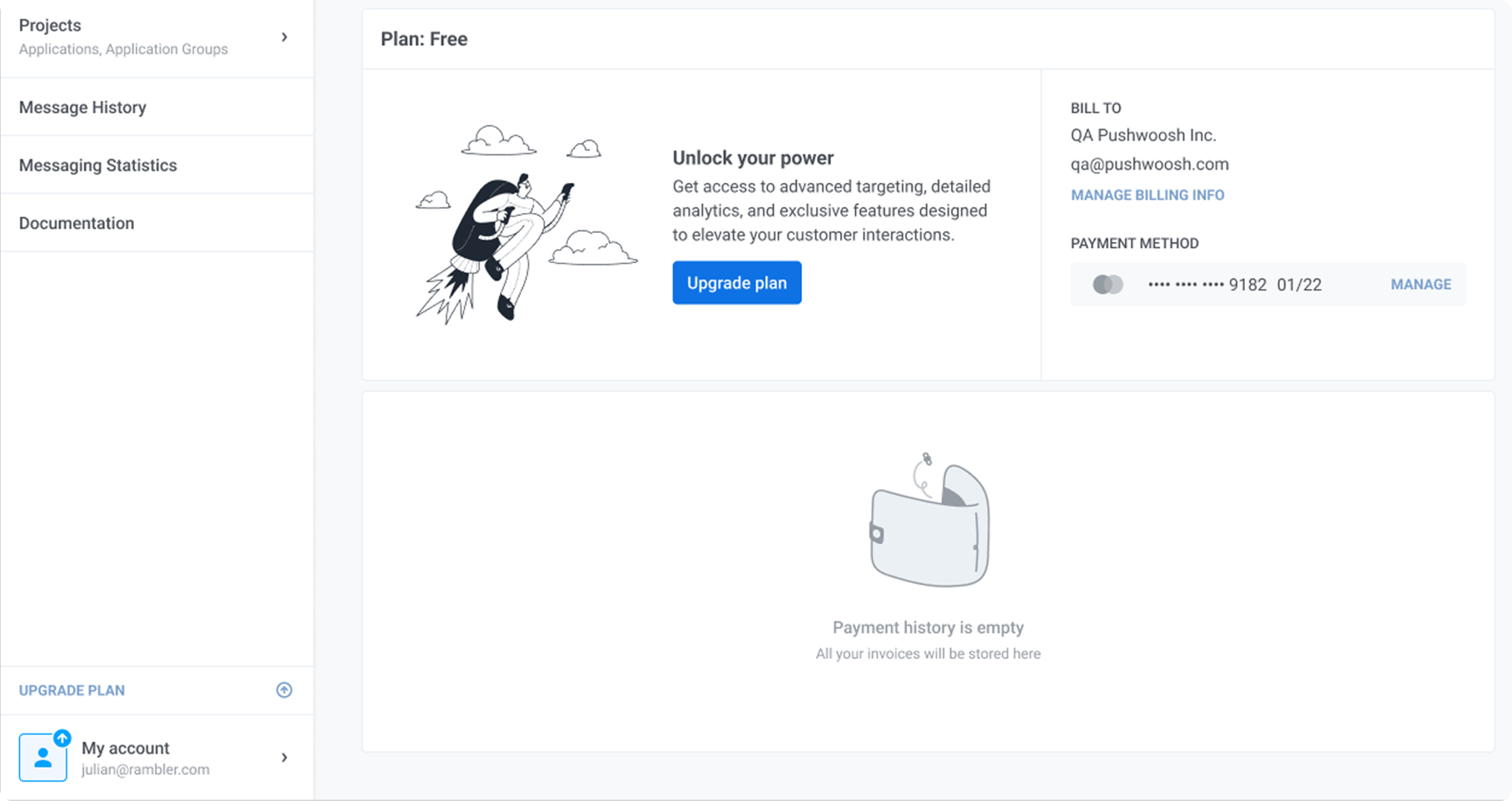 Pushwoosh campaign builder and automation flow overview