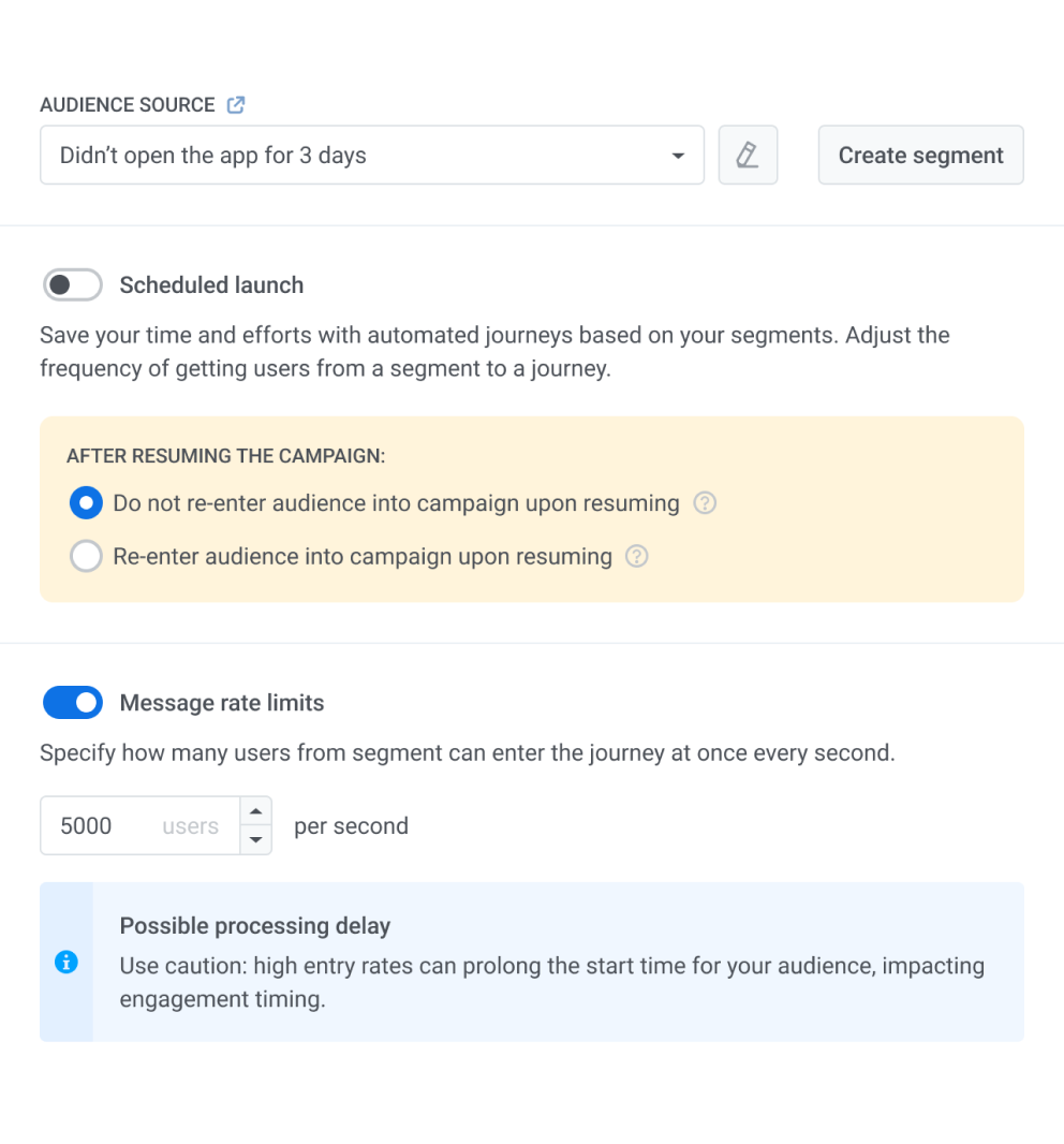 Pushwoosh setup screen