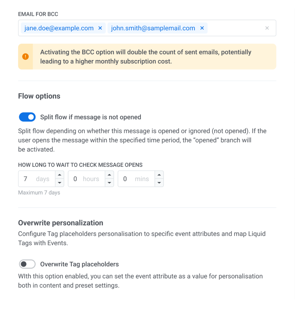 Pushwoosh guided feature explanation