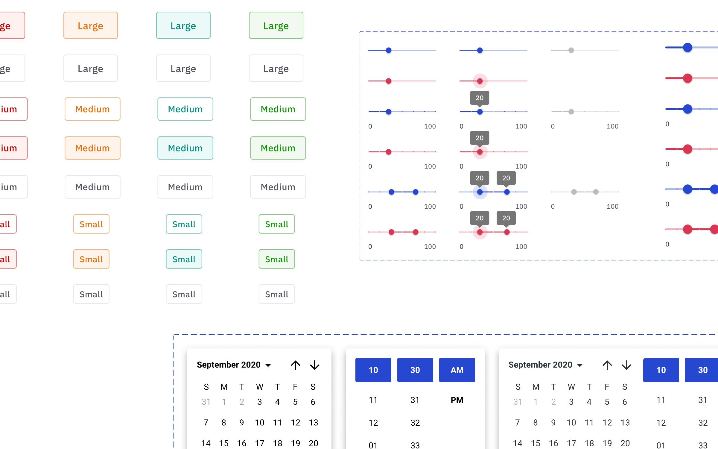 Design system and visual language
