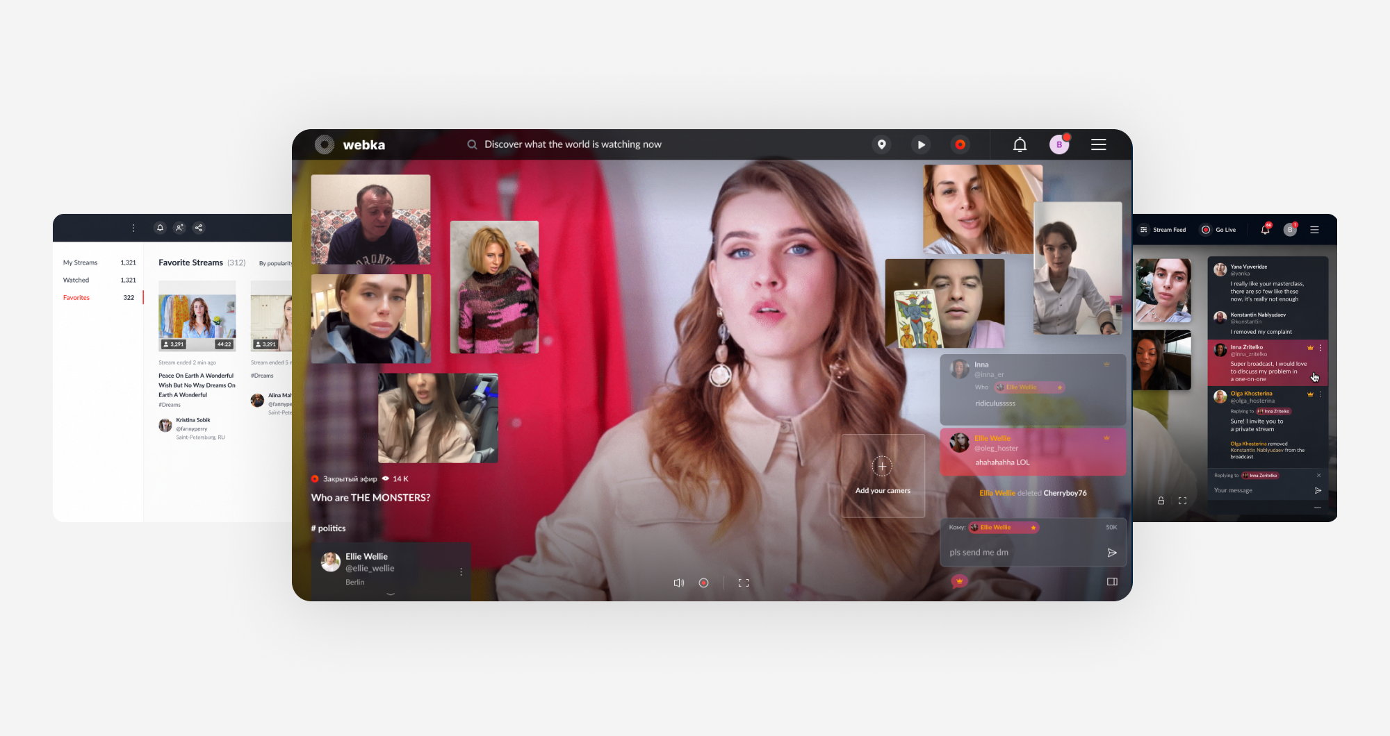 Webka streaming platform