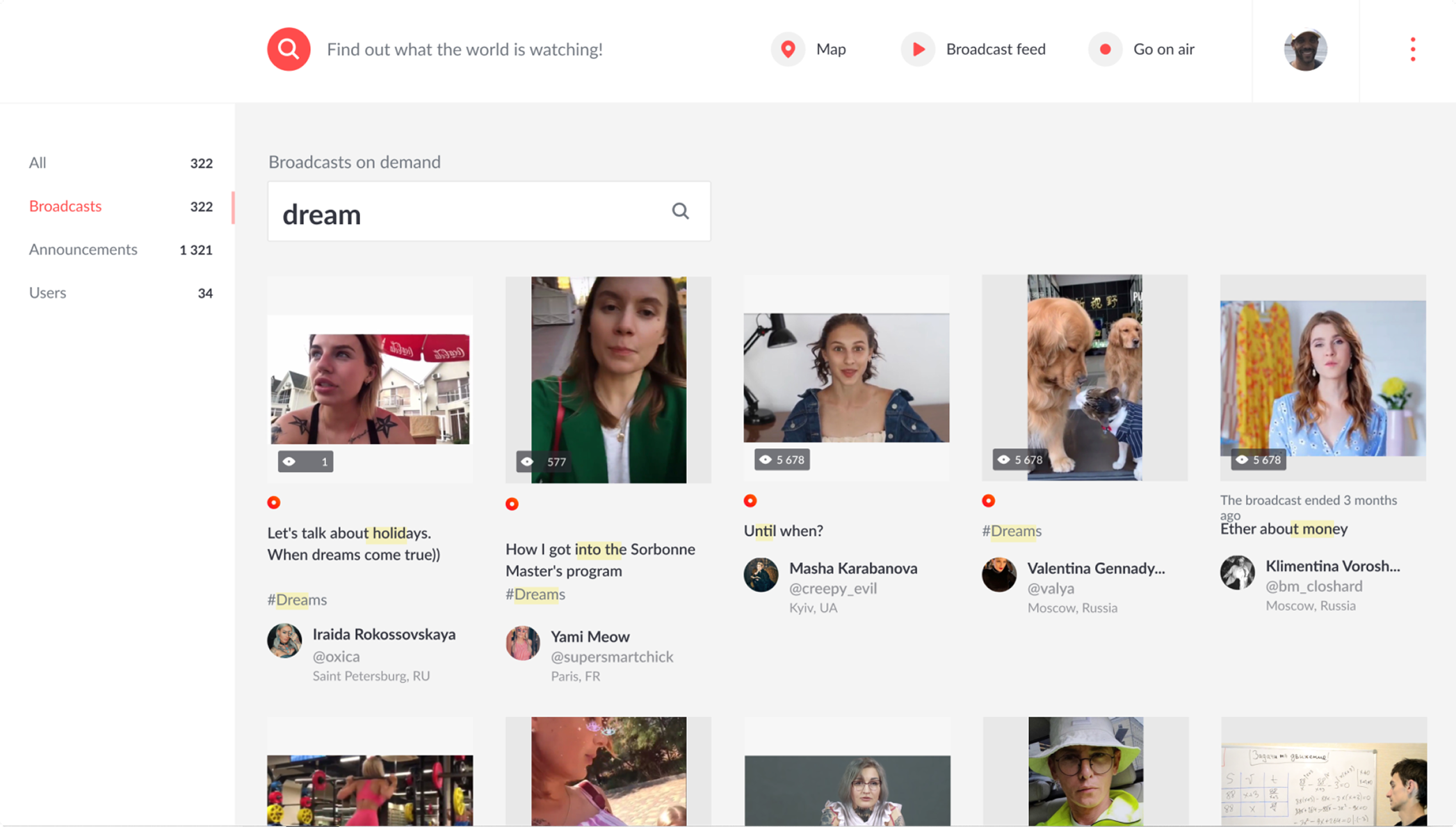 Webka mobile experience